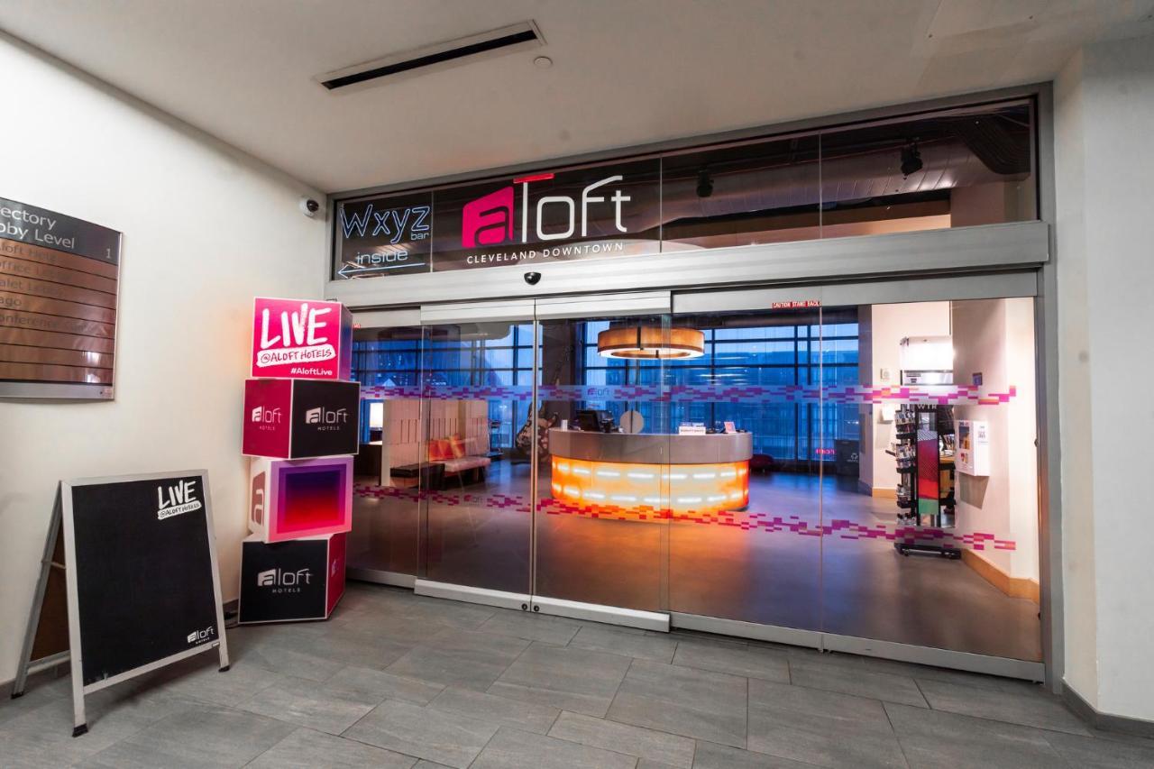 Aloft Cleveland Downtown Hotell Exteriör bild